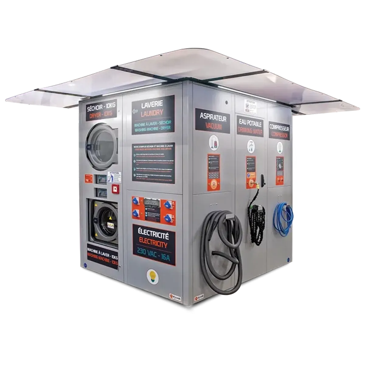 Module Wash – Module Multi-Services Station Lavage | CKWASH