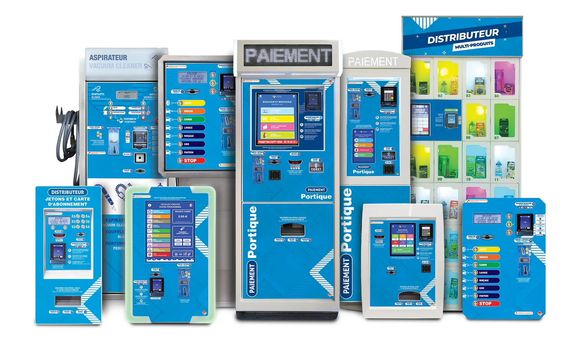 Bornes de paiement CKWASH